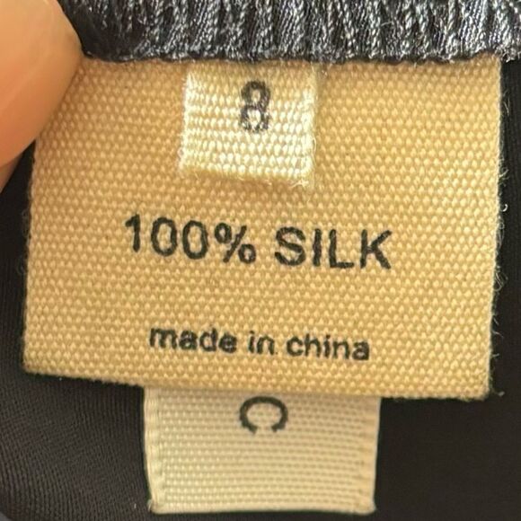 L'agence Silk Black Jumpsuit Size L - Picture 13 of 13